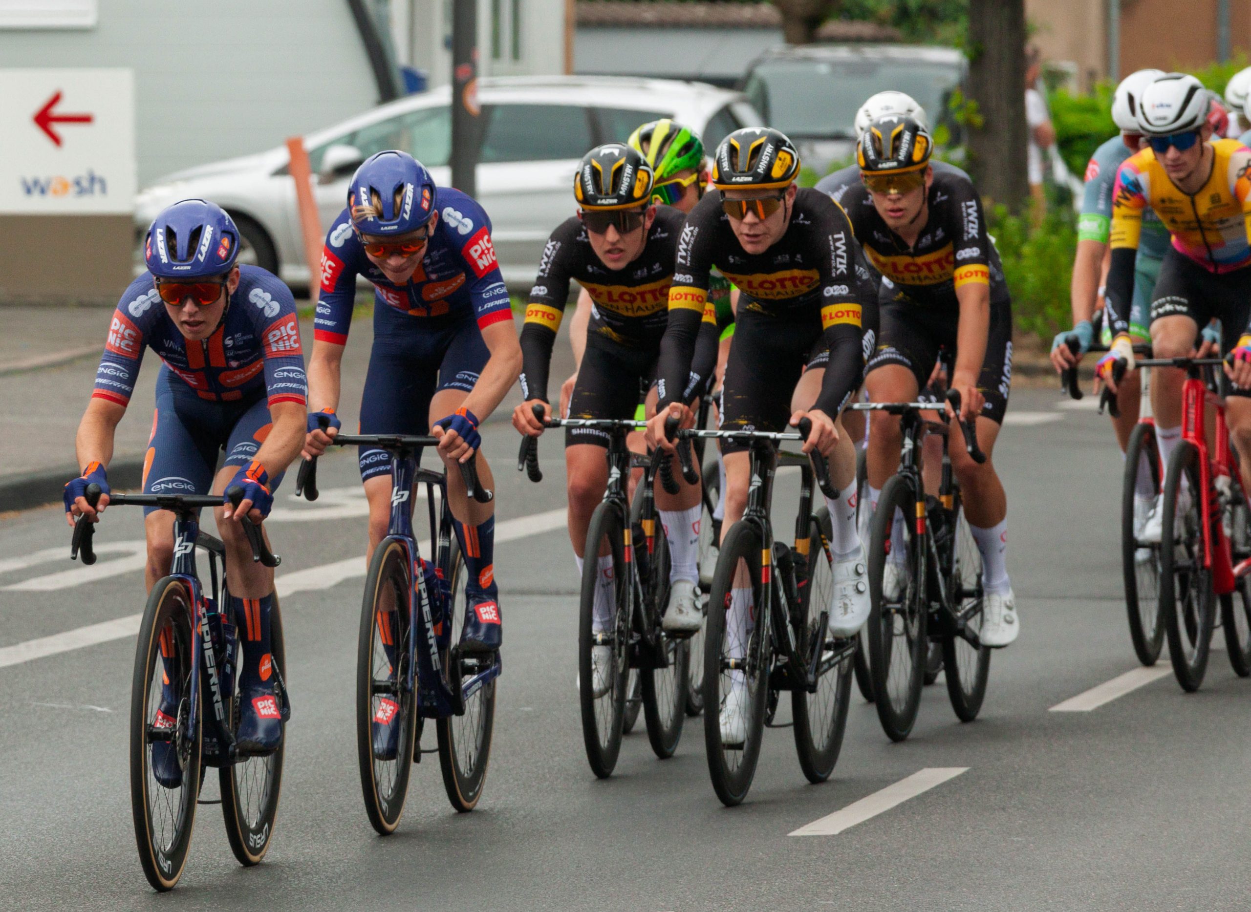 Cyclist riding along the coastal route during the Somabay Endurance Festival 2027