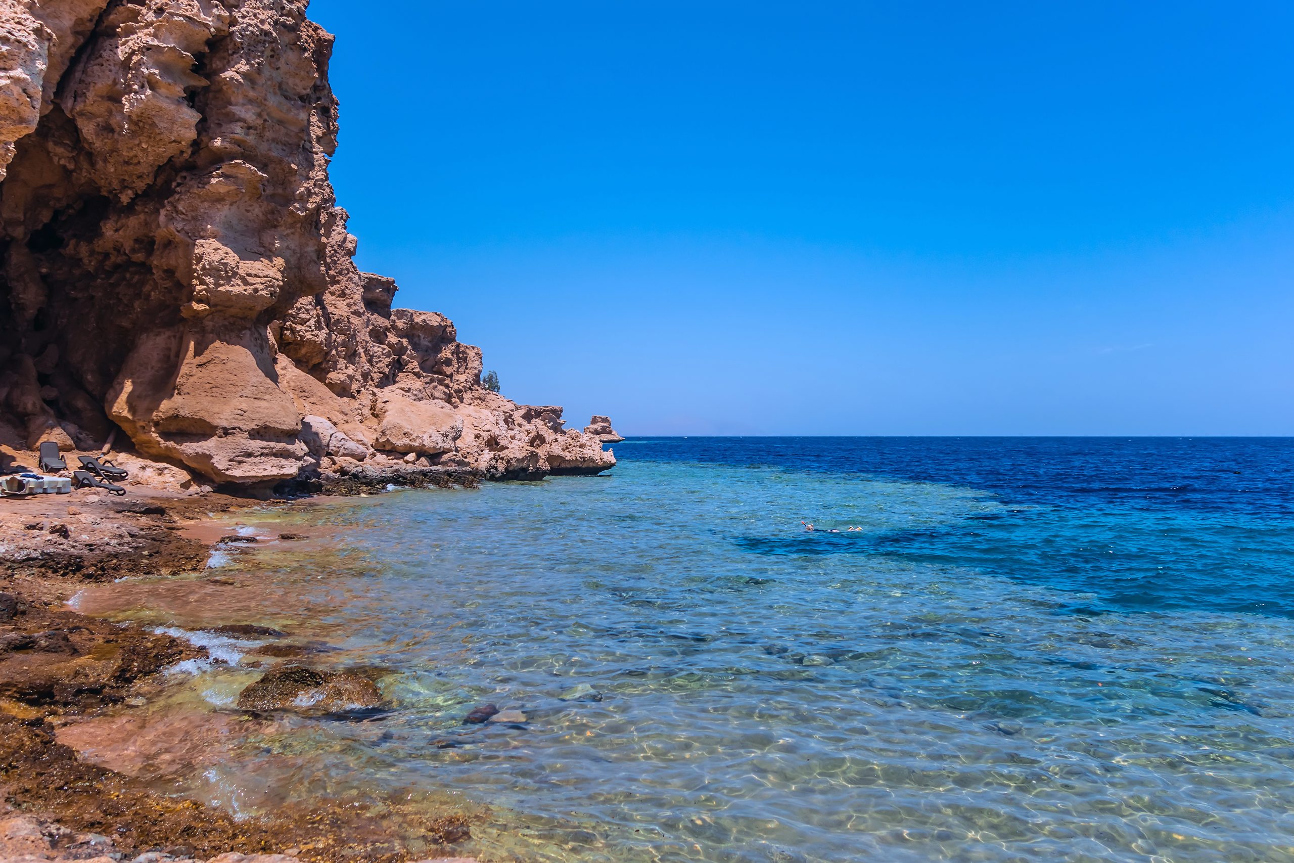 Marsa Alam Egypt Red Sea desert beach aerial