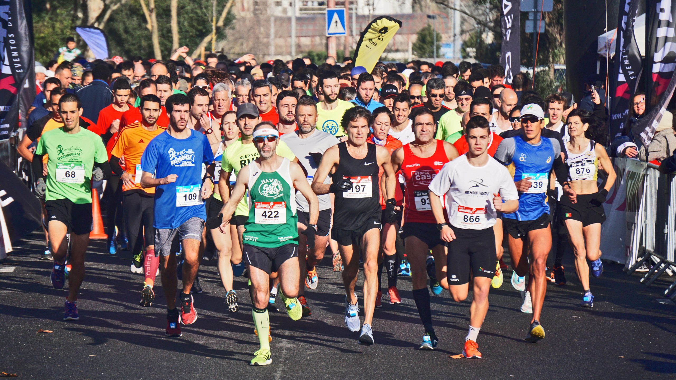 El Gouna Half Marathon 2026 runners on the Red Sea coast